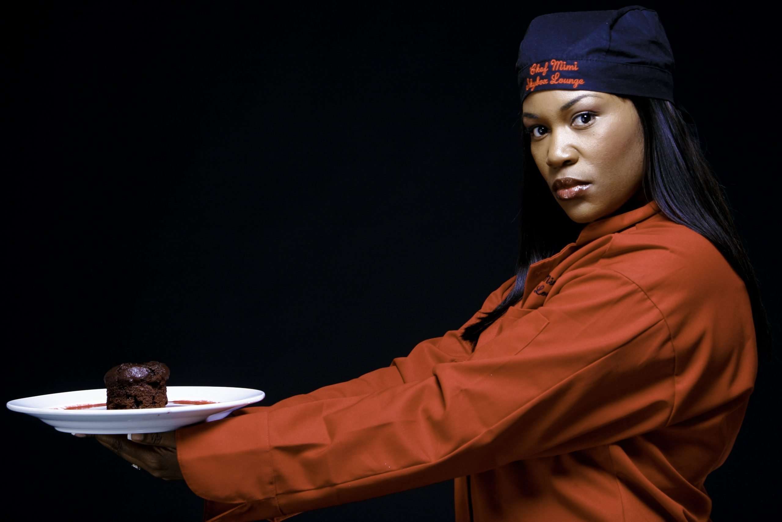 Black female chef