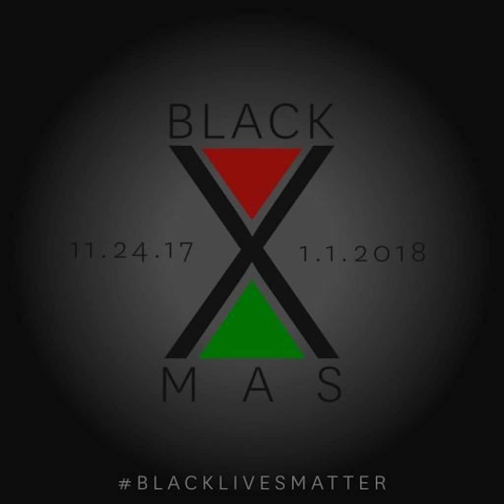 black Christmas, black xmas logo