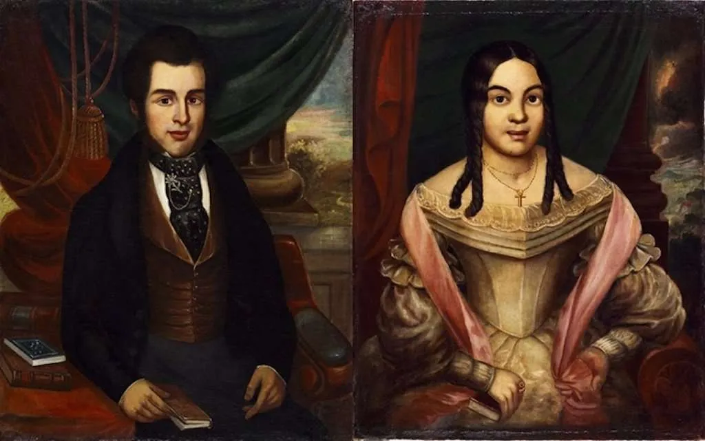Montier family and the first known portraits of a black family in America