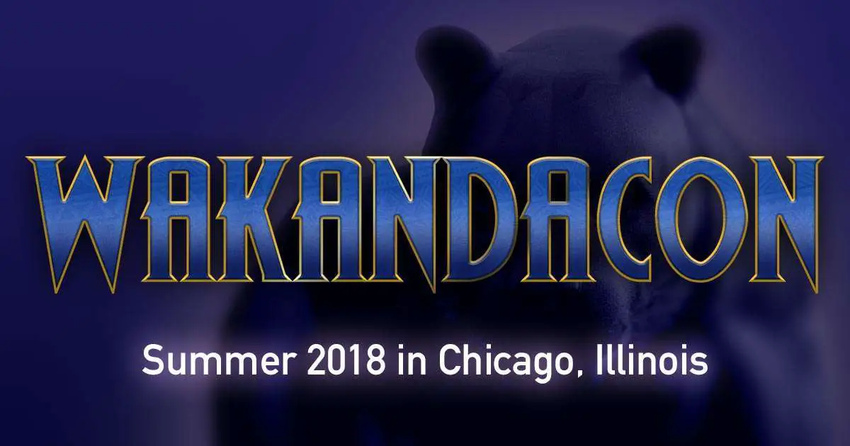 Wakandacon event in Chicago Illinois