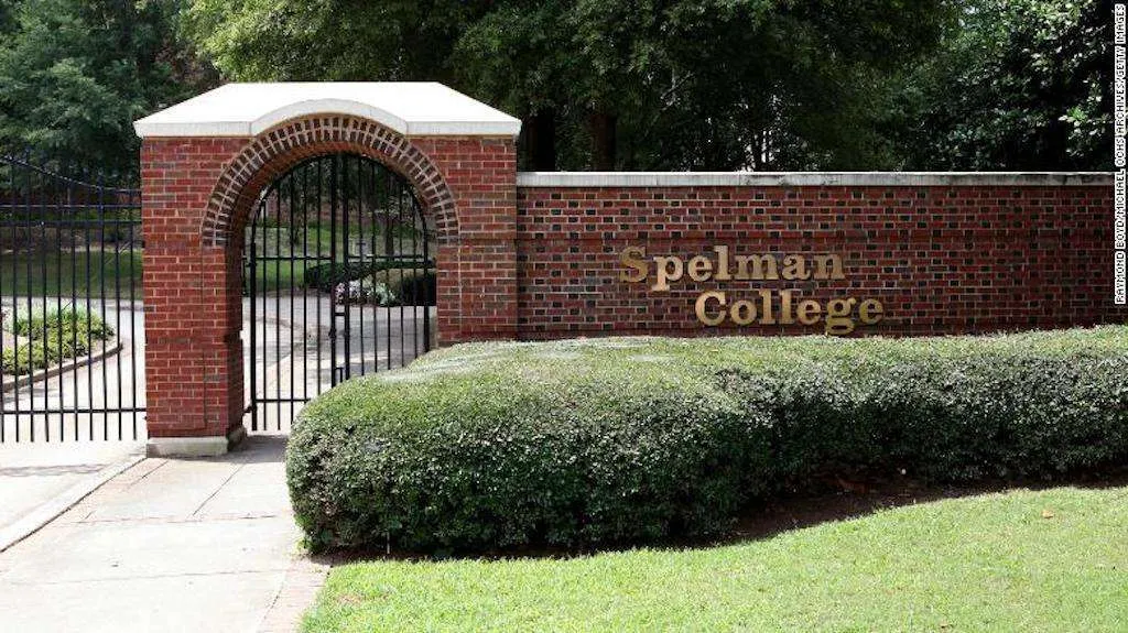 The front of Spelman College
