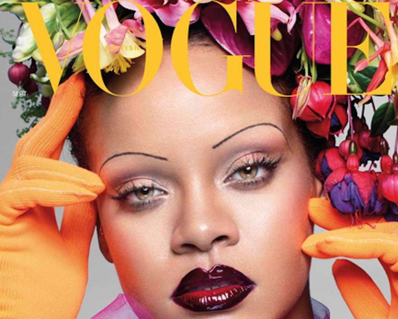 Rihanna on the cover rogue