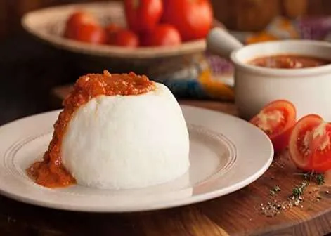 ugali, african food, african dish