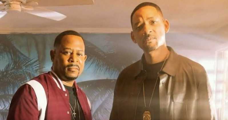 bad boys for life,Will smith and Martin Lawrence looking at the camera