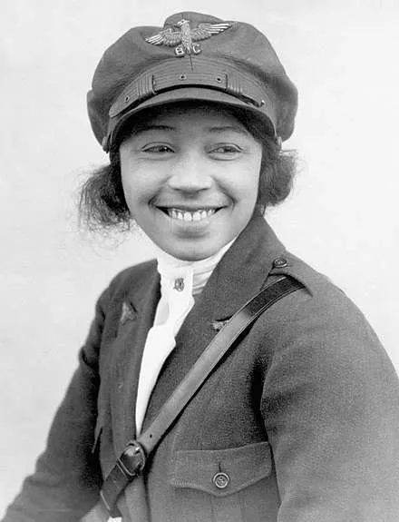 Bessie Coleman Smiling