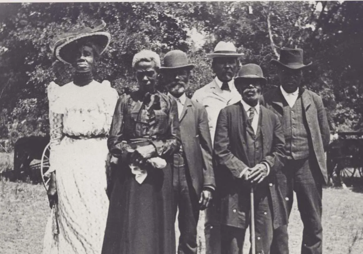 Picture of the first Juneteenth celebration, Emancipation Day