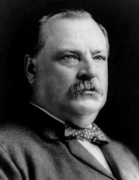 22nd & 24th Grover Cleveland  1885 – 1889 and 1893 – 1897- Democratic