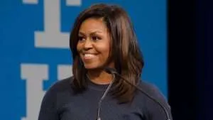 Michelle Obama smiling 