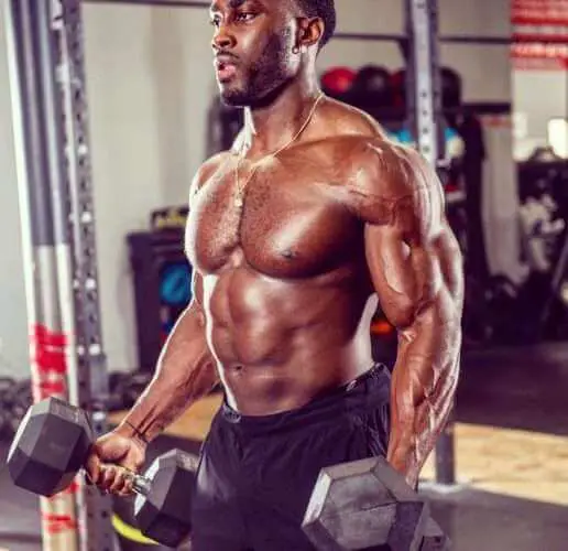 Joshua Harris Fitness Coach lifting weights