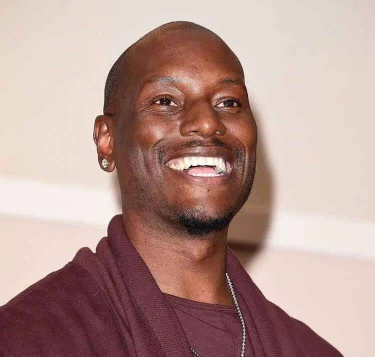 Black Actor Tyrese Gibson smiling