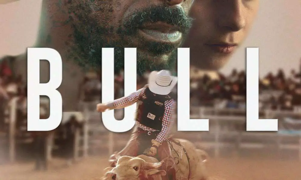 Bull cowboy movie poster