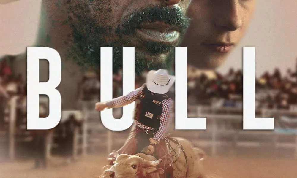 Bull cowboy movie poster