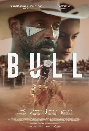 Bull cowboy movie poster