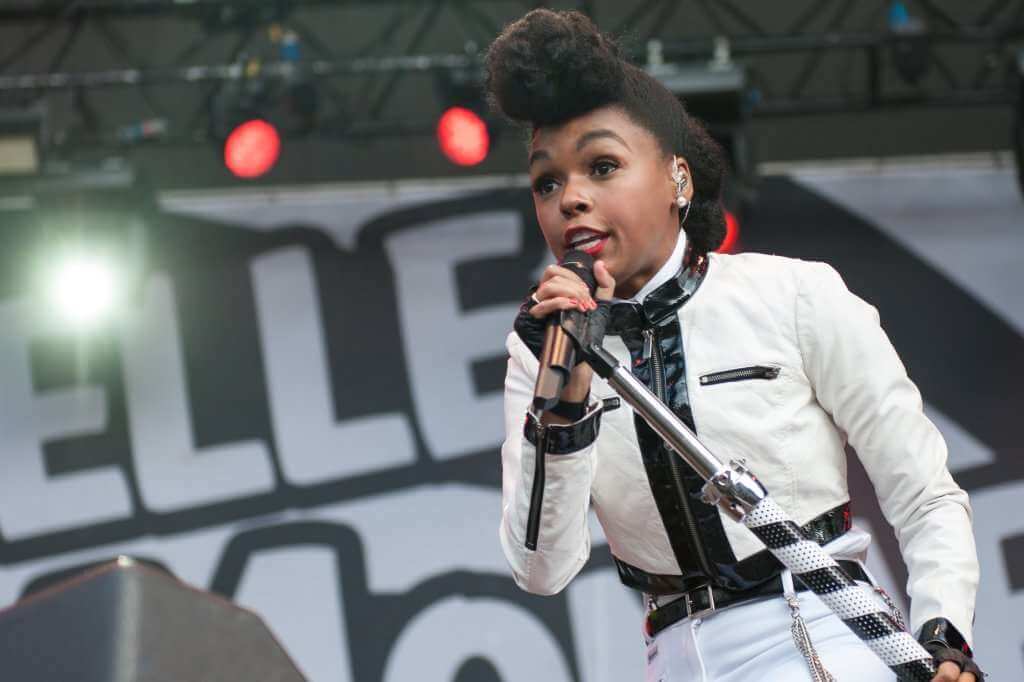 Janelle Monae singing