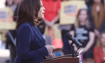 Kamala harris giving