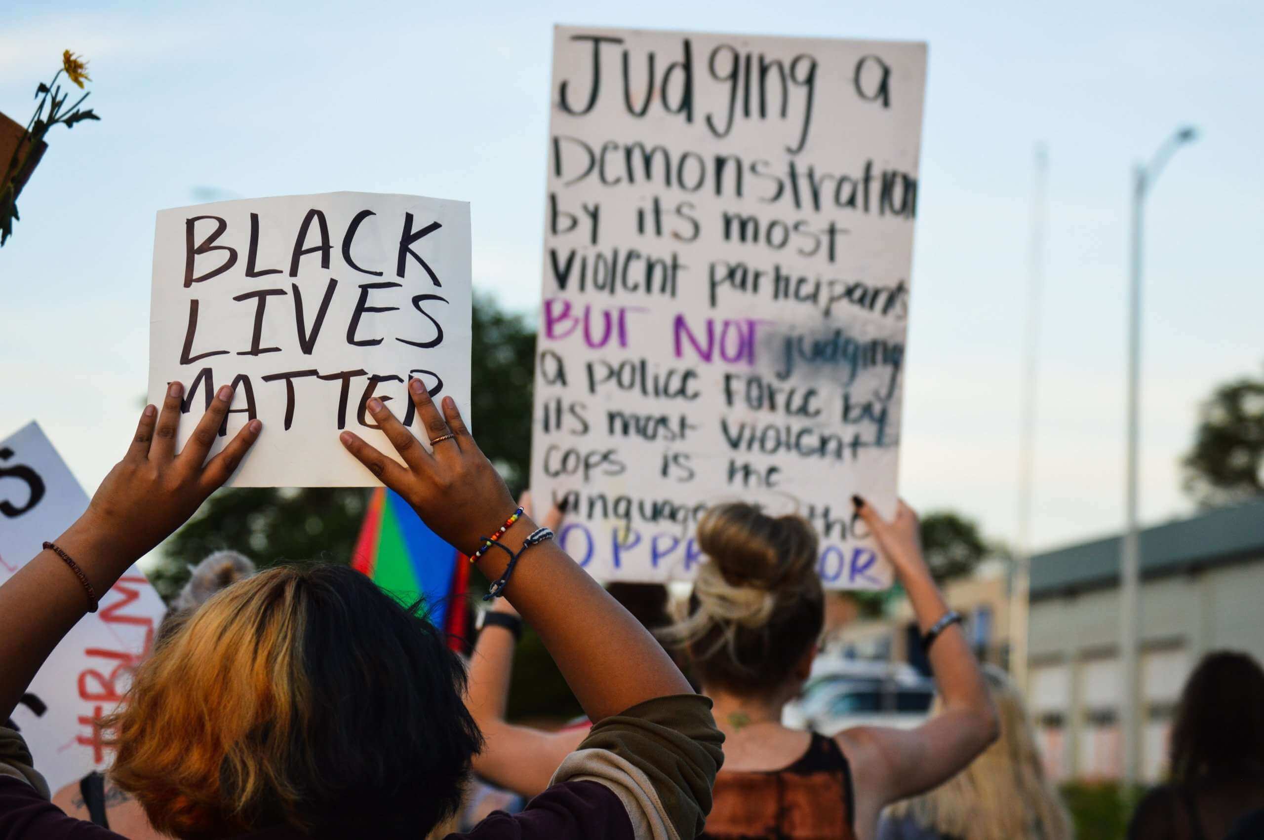 Najee Seabrooks protest