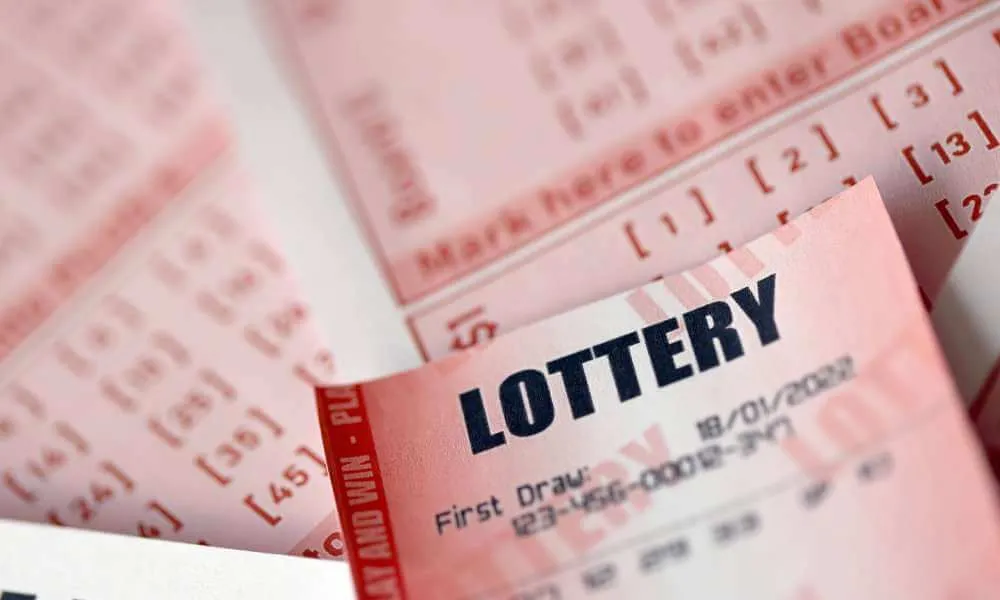Lottery ticket or black lottery winner